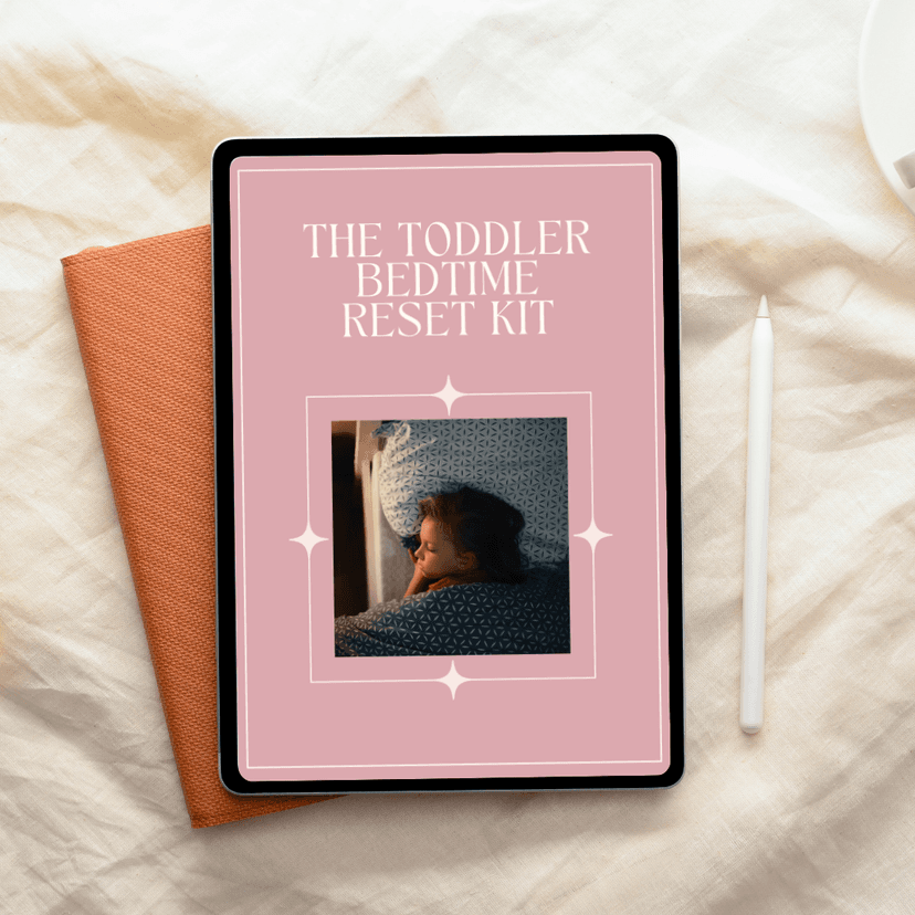 Toddler Bedtime Reset Kit - Complete printable system